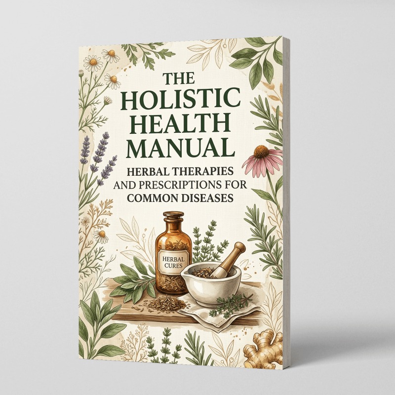Herbal Holistic Wellness - ホリスティックヘルスマニュアル、ハーブウェルネスと家庭でのセルフケア参考書
