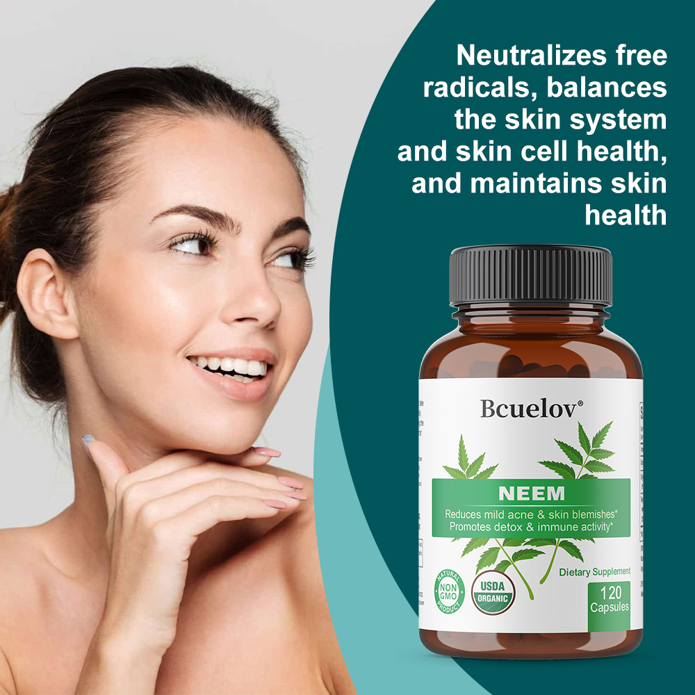 オーガニックニーム葉カプセル、ハーブ抗酸化サプリメント、透明 - Herbal Wellness のレビューと価格