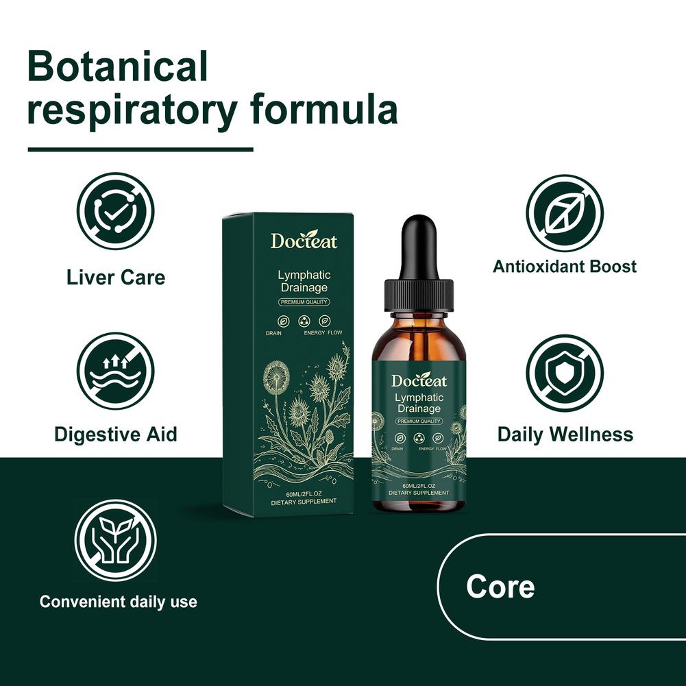 60ml ドクティート リンパドレナージュハーバルドロップス - Herbal Wellness のレビューと価格