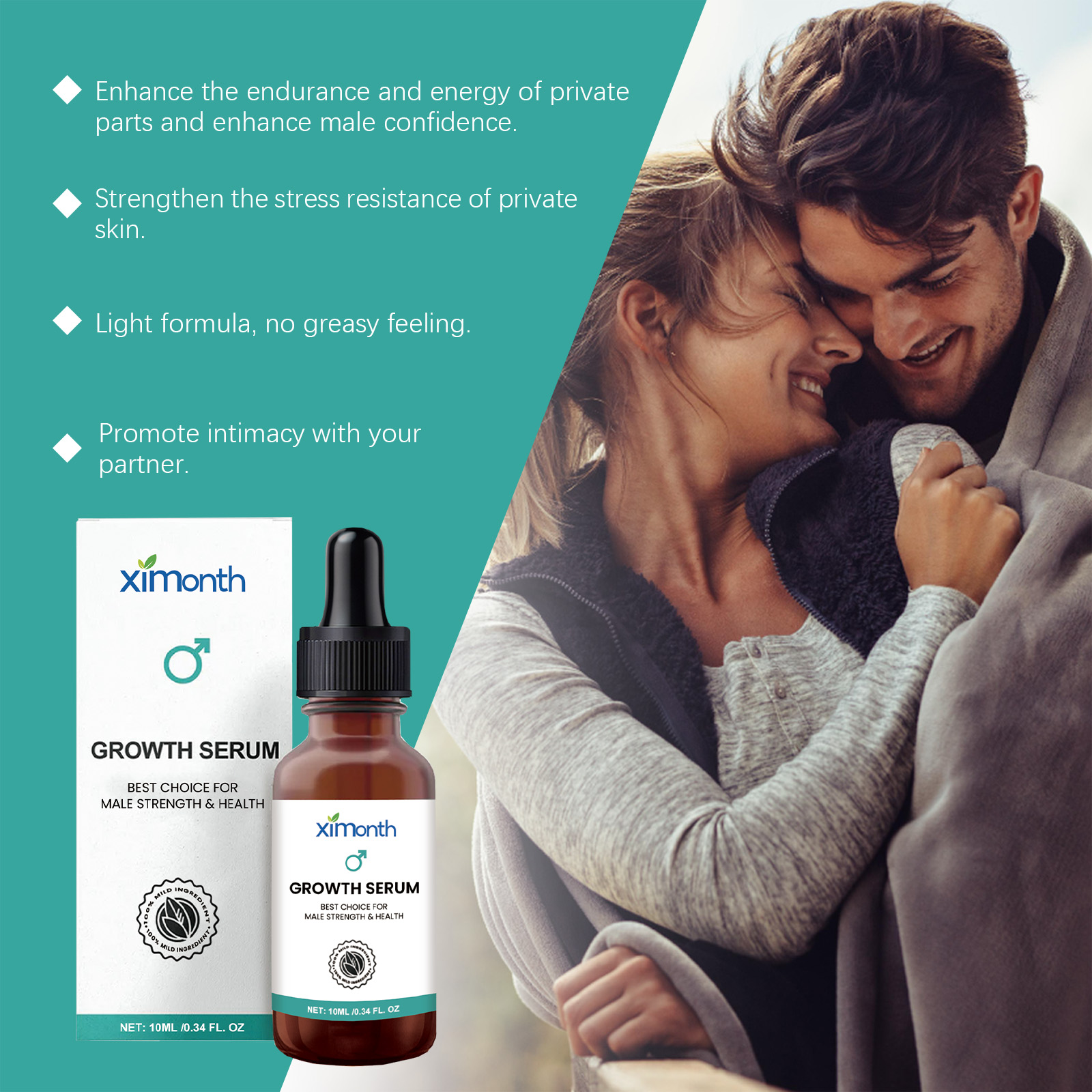 メンズボディケアセラム、ハーバルマッサージエッセンシャルオイ - Herbal Wellness のレビューと価格