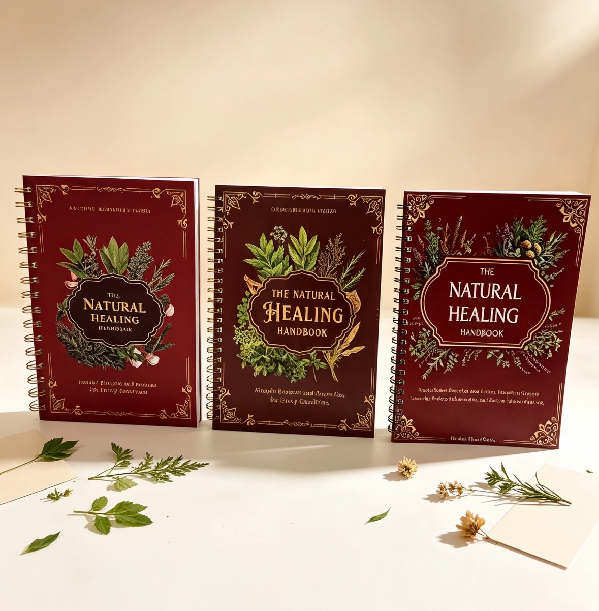 自然治癒ハンドブック、3バージョン版ハーブ自然療法ガイドブッ - Herbal Holistic Wellness のレビューと価格